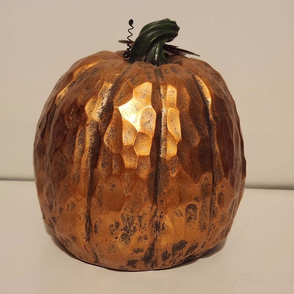8” Decorative Seasonal Pumpkin - Picture 4 of 8